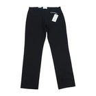 Folk Donnie Chino Jeans Mens Waist 34 Leg 31 Black Cotton Fiver Twill BNWT Pants