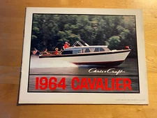 Chris Craft 1964 Cavalier Vintage Sport Boat Brochure / Catalog