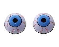 BICYCLE ROUND BLUE EYE BALL VALVE STYLE CAPS FOR SCHRADER VALVE