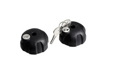 2 roues avec clé Porte-vélos Thule Boutons verrouillables x2 Antivol M8 526000