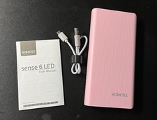 ROMOSS Sense 6 20000mAh 2-port Power Bank Used 