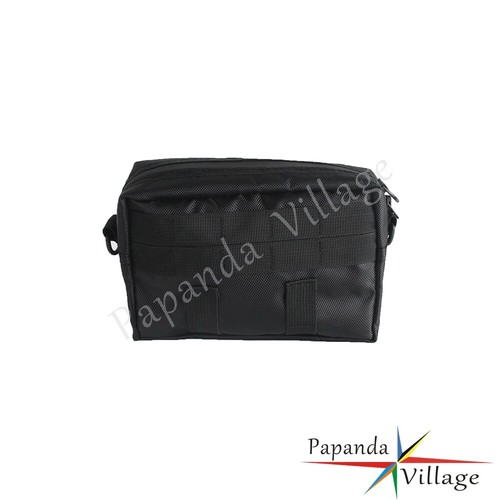 Club Style Traveller Bar Handlebar T-Bar Bag For Harley Softail Dyna FXBB FXDB - Picture 8 of 11