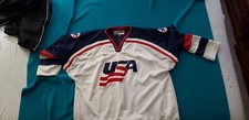 Nike Team USA Hockey Jersey Salt Lake City Winter Olympics 2002, Men's XXL