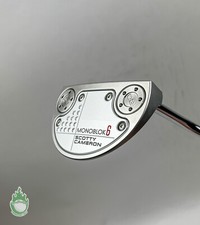 Used RH 2022 Titleist Scotty Cameron Monoblok 6 33" Putter Steel Golf Club