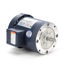 Leeson 110047.00 Electric Motor 3/4 HP 1725 Rpm 3PH 230/460 Volt 56C C6T17FC1G