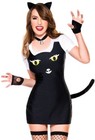 Music legs Female Kitty Cat Costume (Dress Only)