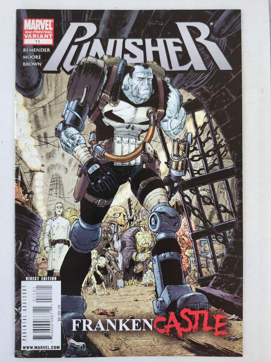 Punisher #11 2nd Print Variant 1st Franken-Castle (Marvel) | eBay