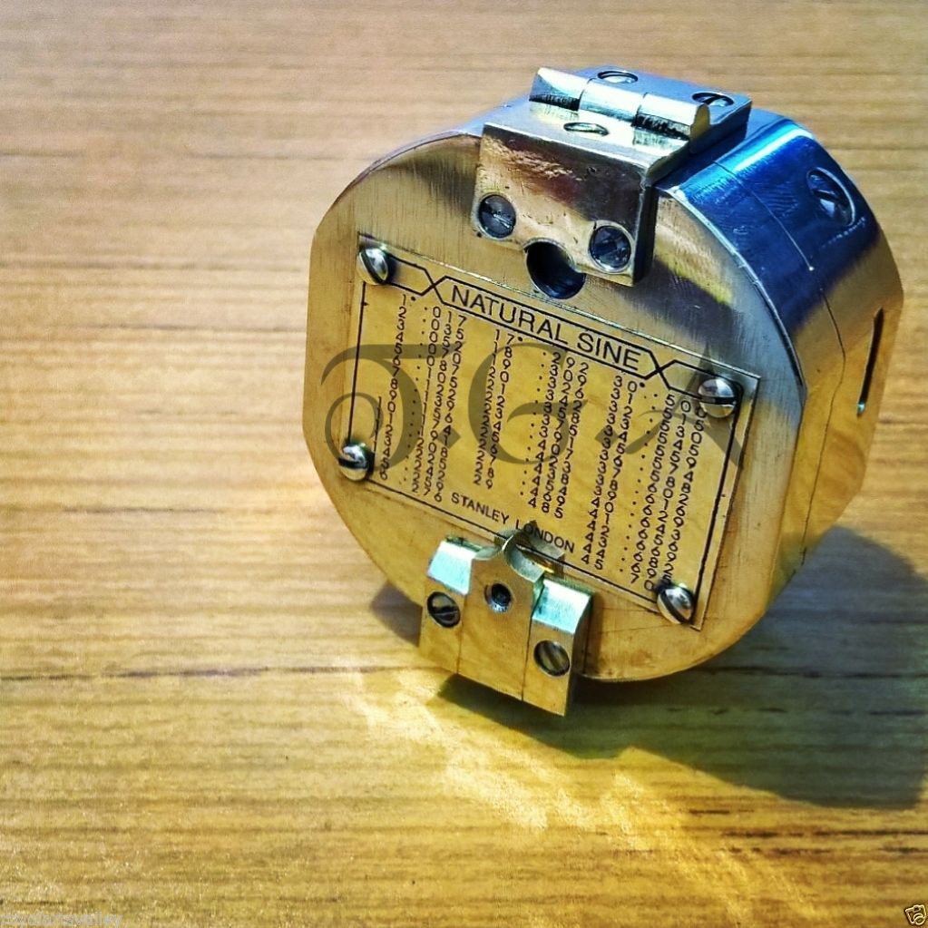 Antique Brass Nautical Brunton Compass Vintage Marine Collectible Gift