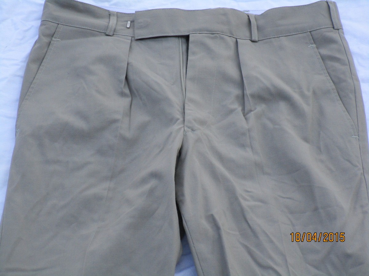 Trousers Mans Tropical Stone,RAF,khaki Uniformhose,Air Force Trousers Mans Tropical Stone,RAF,khaki Uniformhose,Air Force