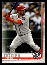 Brian Dozier 2019 Topps Update #US158 Washington Nationals *040