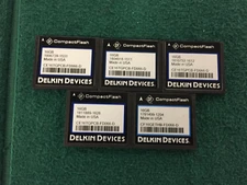 Delkin Devices 16GB  Compact Flash  (lot of 5) (Formatted)