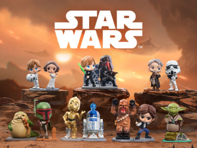 POPMART Star Wars Series Assorted Blind Box Figures R2-D2 Darth