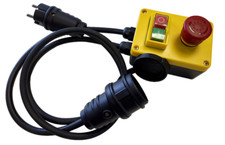Profi 230V Sicherheitsschalter Maschinenschalter Ein/Aus mit Wiederanlaufschutz