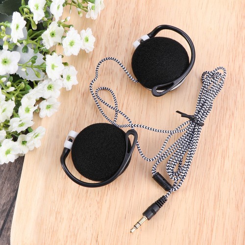 Cuffie cablate clip on auricolari auricolari auricolari stereo per Mp3 - Foto 9 di 12