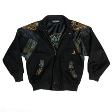 Playboy Vintage Black Womens 100% Wool Jacket
