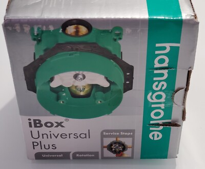 HANSGROHE 1850181  1BOX UNIVERSAL PLUS ROUGH W/SERVICE STOP 3/4