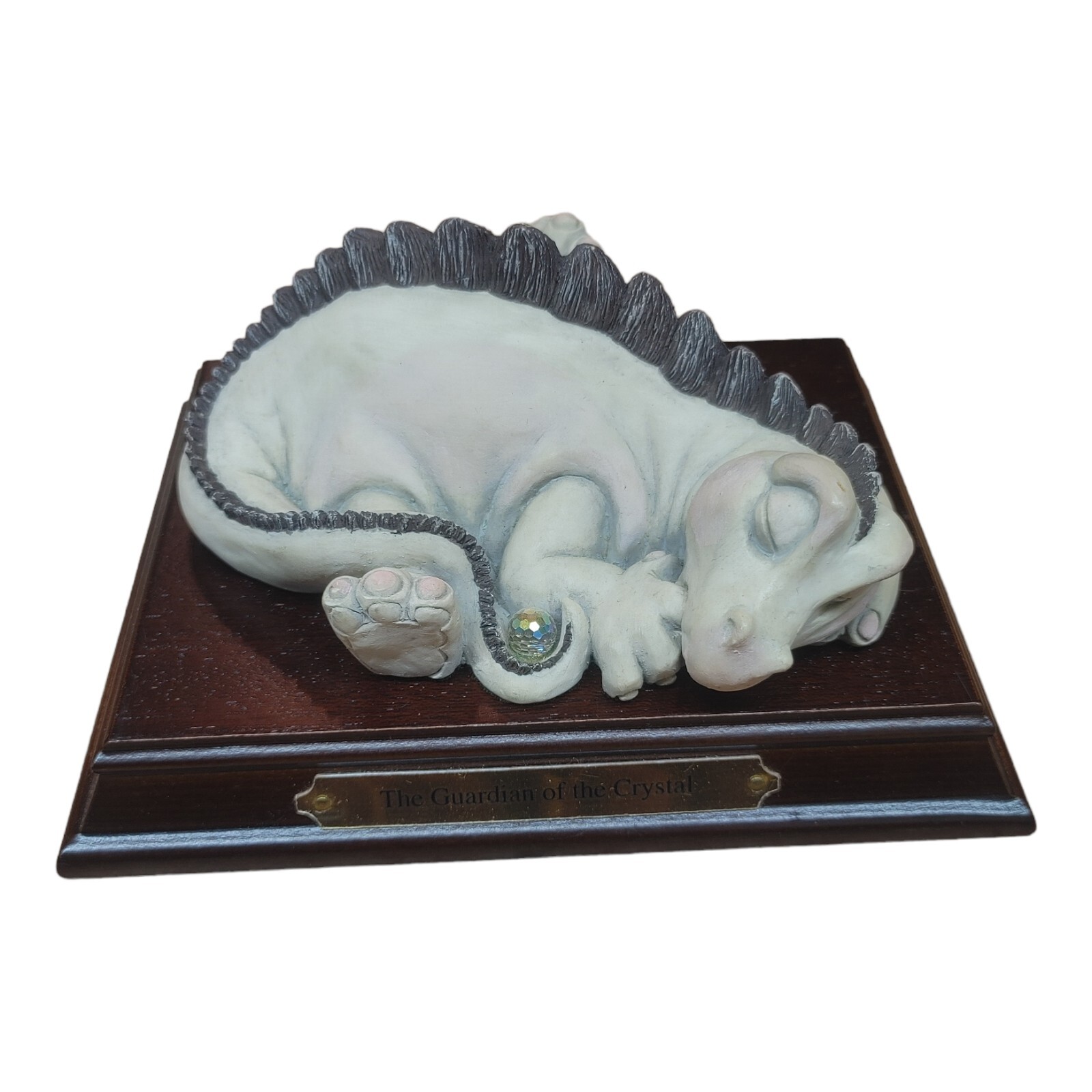 World of Krystonia Grazzi Panto with Crystal #2301 1988 England Sleeping Dragon