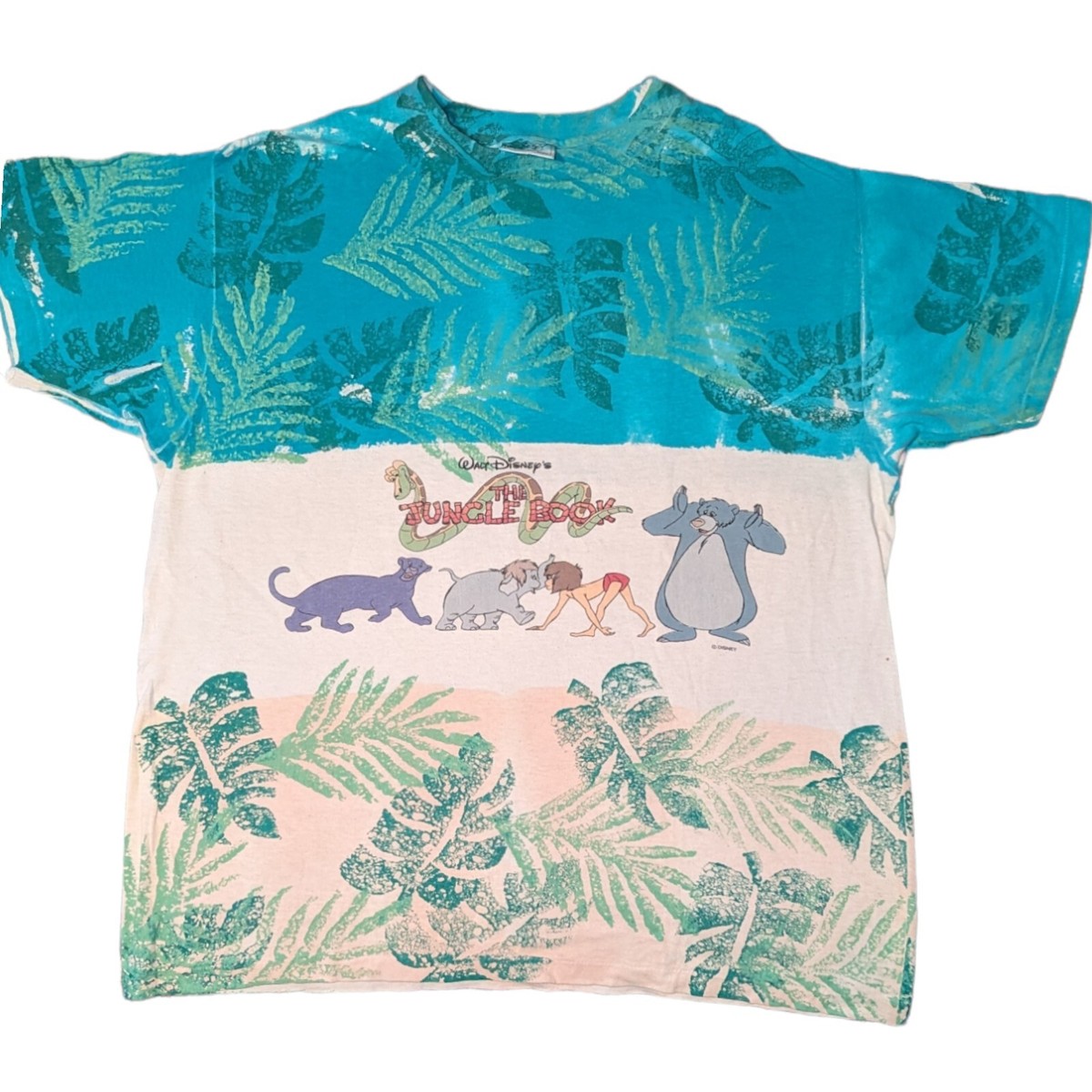 Vintage 90s The Jungle Book graphic Disney tshirt LARGE | eBay