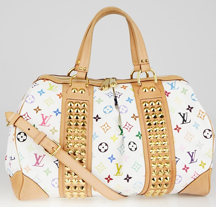 Louis Vuitton Courtney GM Multicolor White Crossbody Louis Vuitton Courtney GM Multicolor White Crossbody