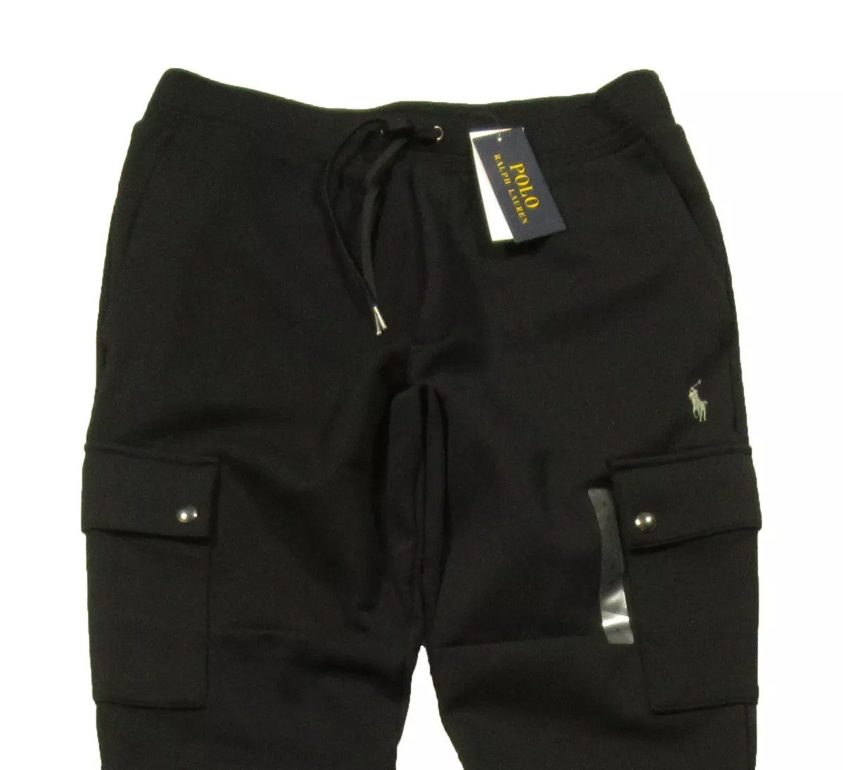 Polo Sport Foil Black Mens Jogger Pants