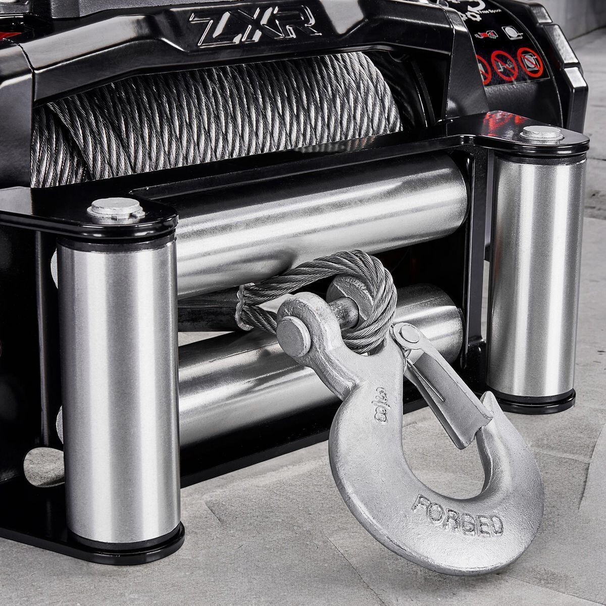 Badland 9500 Lb Heavy Duty Tow Winch ATV SUV Truck Utility Wire