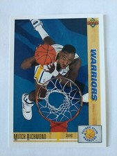 Mitch Richmond Golden State Warriors 1991 Upper Deck Basketball Card 265