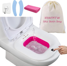 Sitz Bath, Electric Sitz Bath for Toilet Seat, Sitz Bath for Hemorrhoids, Postpa