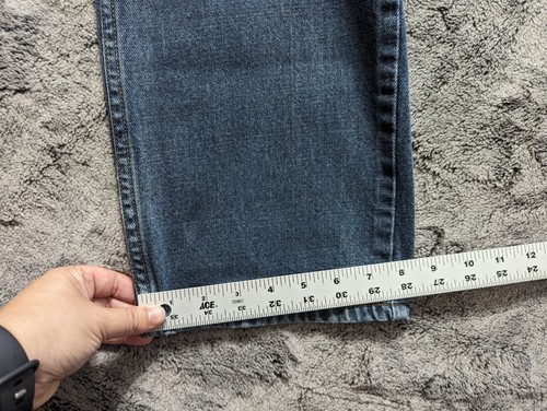 Levi's 505 Regular Fit Jeans Men's Size 34x32 Medium Wash - Picture 11 of 16