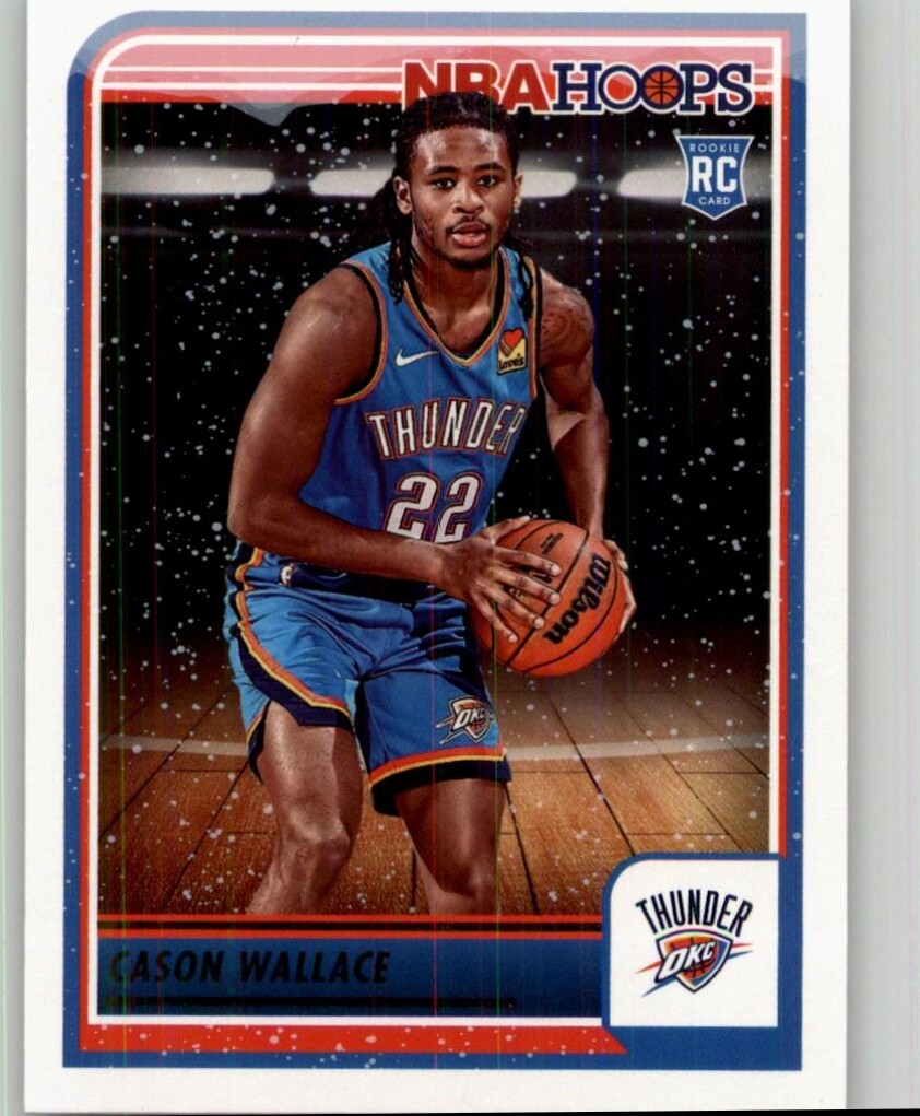 2023-24 Hoops Winter Cason Wallace Rookie #252 RC Oklahoma City Thunder