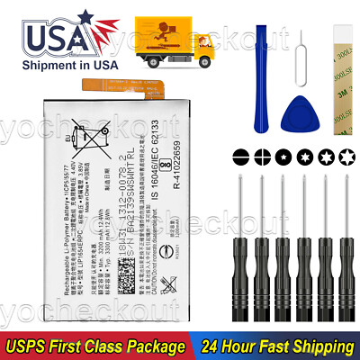 For Sony Xperia L2 H3321 Battery LIP1654ERPC Replacement Tool USA