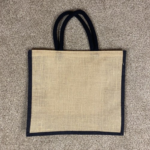 Alan Jackson 2020 Tour Bag Black Tan Burlap Tote Concert Exclusive Country Music - Bild 5 von 8