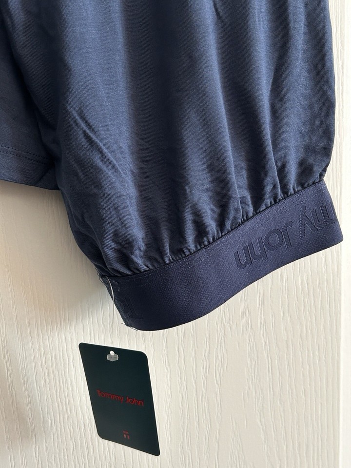 Tommy John Sleep Pant S NWT 64.00 Second Skin Navy Blue Second Skin