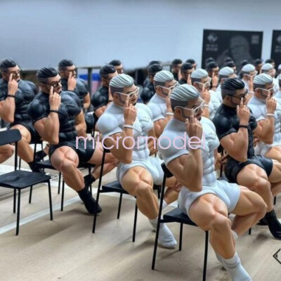 Edge Studio Fashion Fitness Man Grand Resin Model In Stock 1/6 Scale H25cm Hot