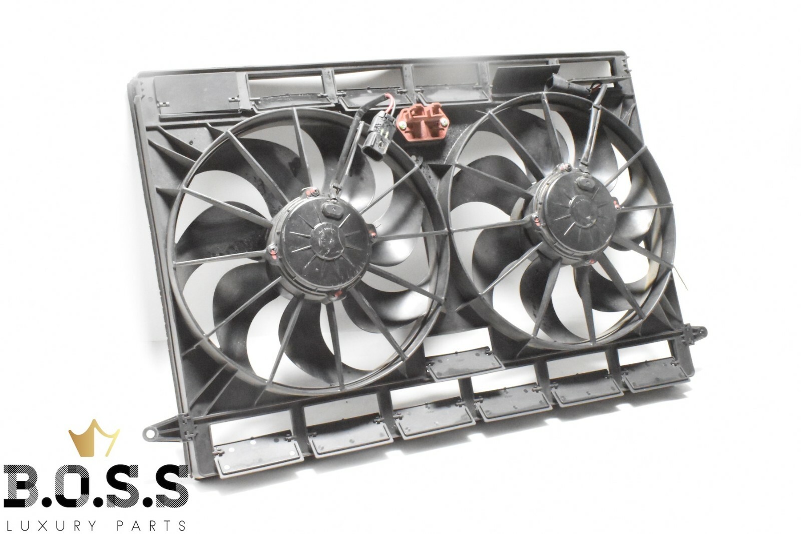 2005-2008 Maserati Quattroporte M139 ENGINE COOLING RADIATOR FAN ASSEMBLY