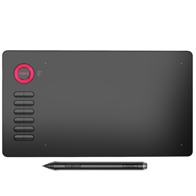 Drawing Tablet VEIKK A15 10x6 inch Graphics Pen Tablet with Battery-Free Passive