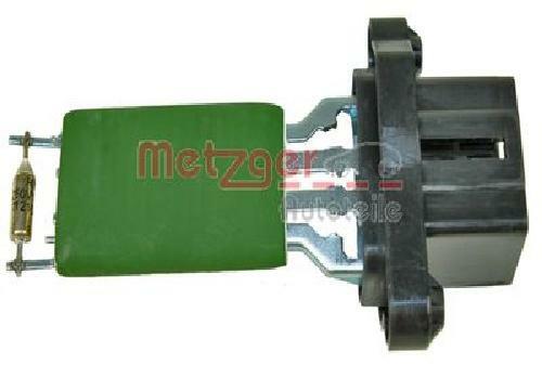 METZGER Resistenza ventola abitacolo (resistenza ventilatore