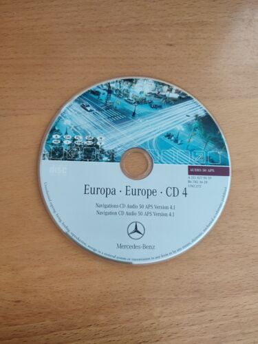 CD Navigation Mercedes AUDIO 50 APS NTG1 ITALIA ALPEN GR H HR SLO 2005 V4.1 - Bild 1 von 3