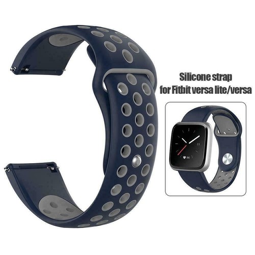 For Fitbit Versa 2 1/Lite Wrist Band Breathable Sport Silicone Strap Watch Bands - Picture 33 of 53