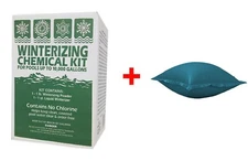 Swimming Pool Winter Winterizing Kit 10,000 gallon with 4'x4' Air Pillow