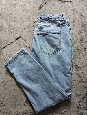 KanCan Boyfriend Distressed Jeans Women's Size 9/28 Light Wash