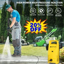 2025 Electric High Pressure Washer 2800W Cleaner Machine with Nozzles Foam A+++