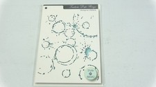 2014 Memory Box Texture Designer Stencil Drip Rings 88582