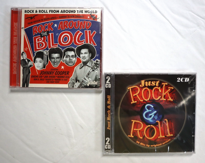 #ad Rock amp; Roll Around the Block 2 CD Lot New Old Stock Imports PLAY2083 JASCD985 $19.99