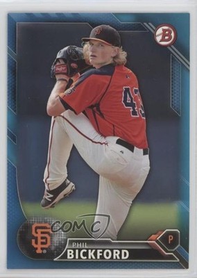 2016 Bowman Prospects Blue 107/150 Phil Bickford #BP72 0l2