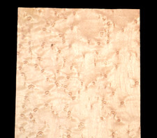 Birdseye Maple Raw Wood Veneer Sheet 6 x 32 inches 1/42nd 35138-71