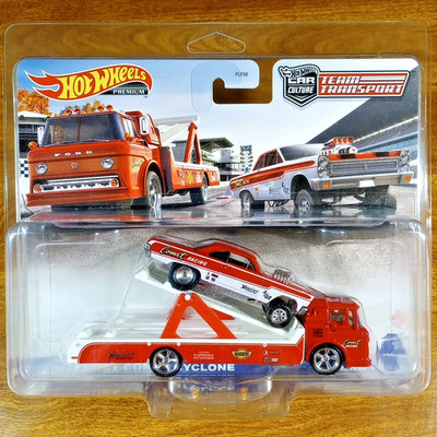 Hot Wheels Premium Team Transport Comet Racing '65 Mercury Cyclone Ford C-800 28