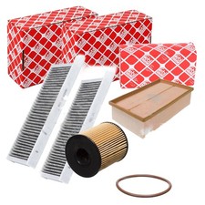 FEBI Filtro Pollen, Aria, Olio Pacchetto Compatibile Con Peugeot 3008 0Ux 5008