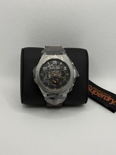 Image of Superdry Stainless Steel Fashion Analogue Watch SYG307BR