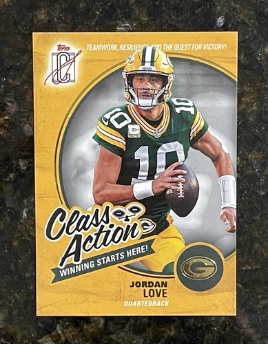 2025 Topps Signature Jordan Love Base (RAW)