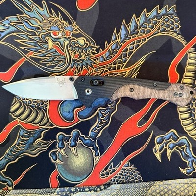 Benchmade 610 Blackwood Rukus First Production 404/1000